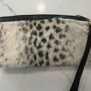 M. Andonia faux fur wristlet.  Gently used.